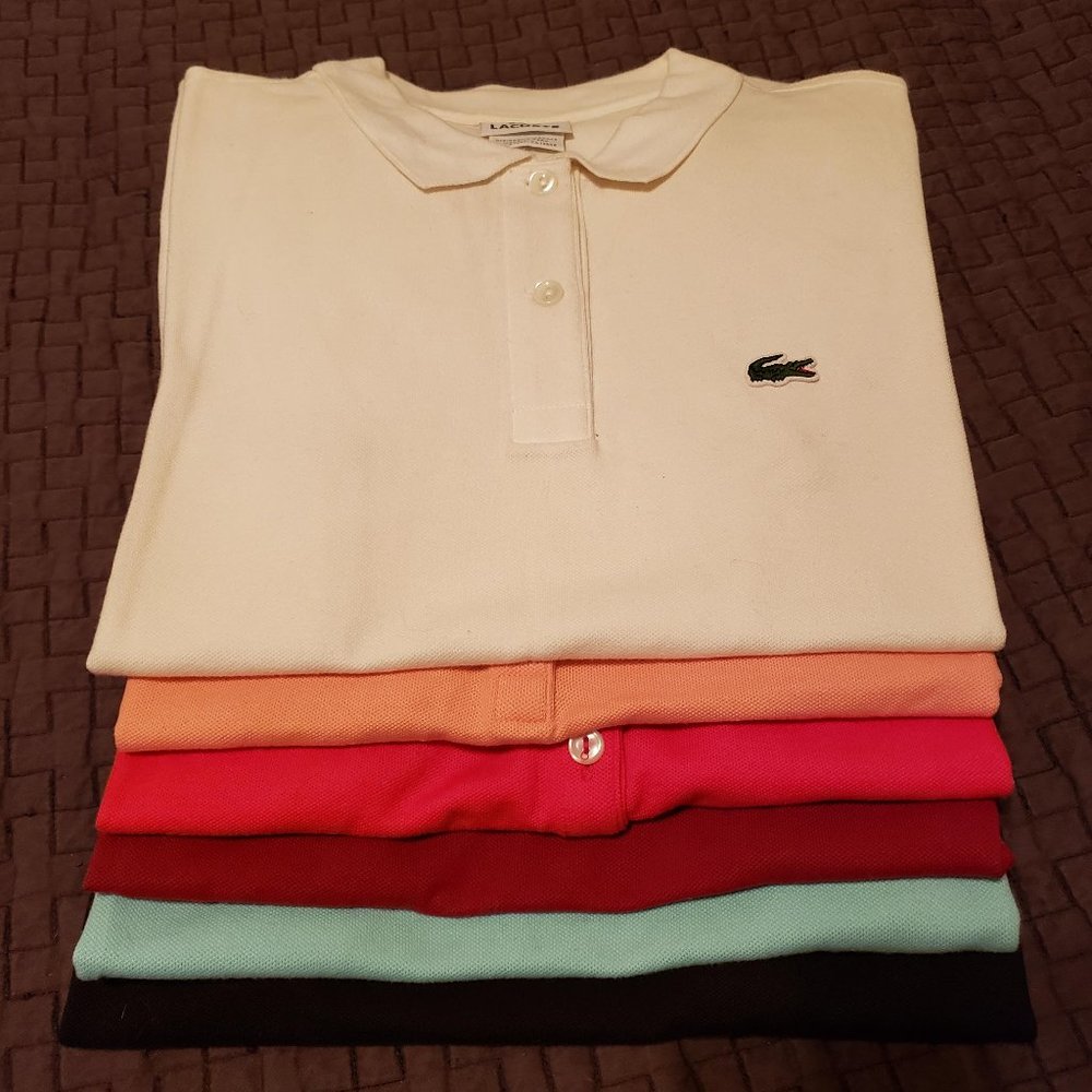 Lacoste Polos - Bundle of 6